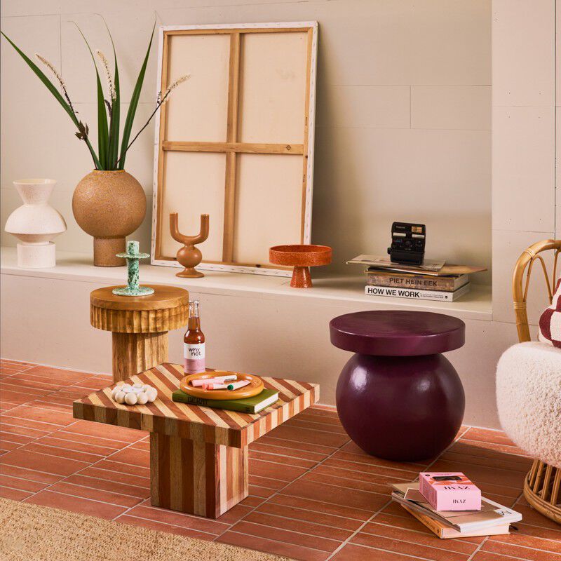 Urban Nature Culture candle holder Aiden, sea foam