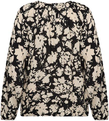 Curvy WA-SAPHINA 1 Bluse Sort