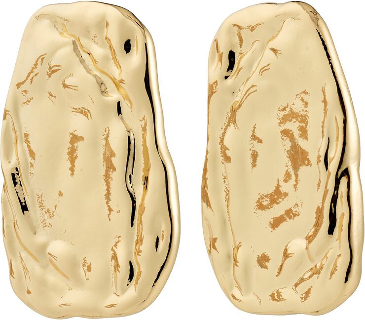 SHIFT øreringe guldbelagt