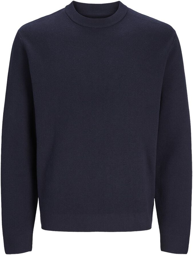 JPRBLAMILANO STITCH KNIT CREW NECK