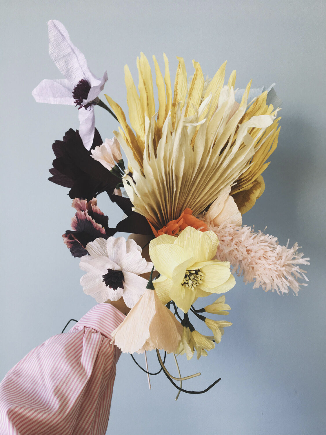 PAPER FLOWER, ICE POPPY, ROSE, 130440R