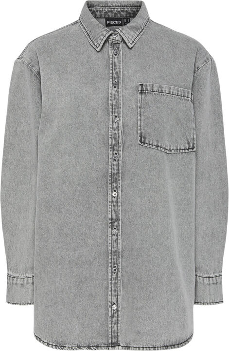 PCMAISIE LS DENIM SHIRT NOOS BC