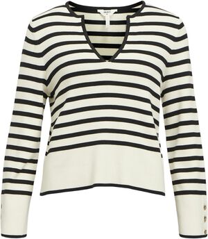 OBJVIVA LO L/S KNIT PULLOVER 138