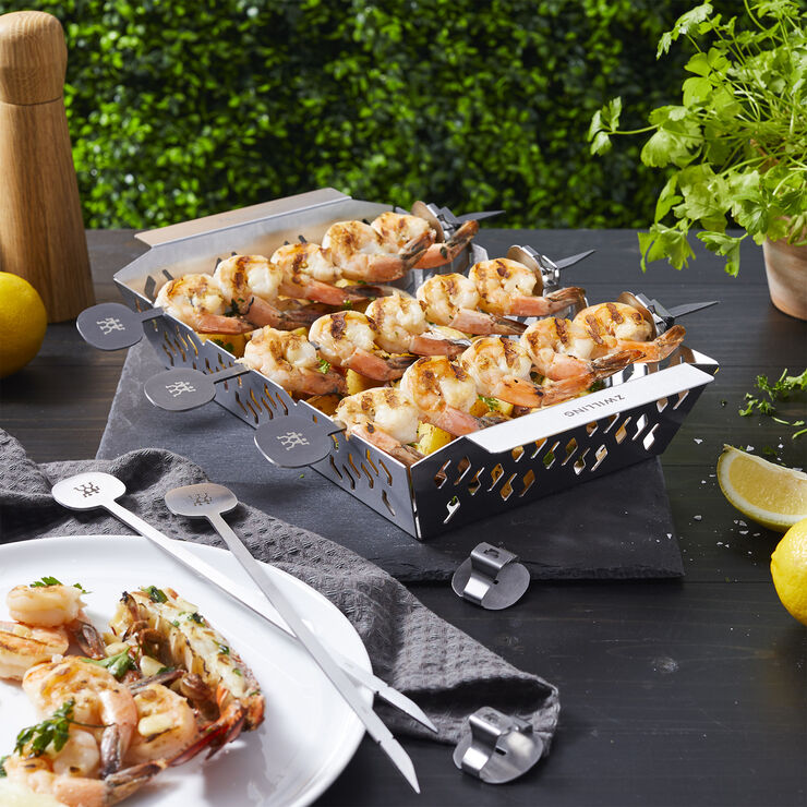 BBQ+ Set med grillspett 5 TysktSt