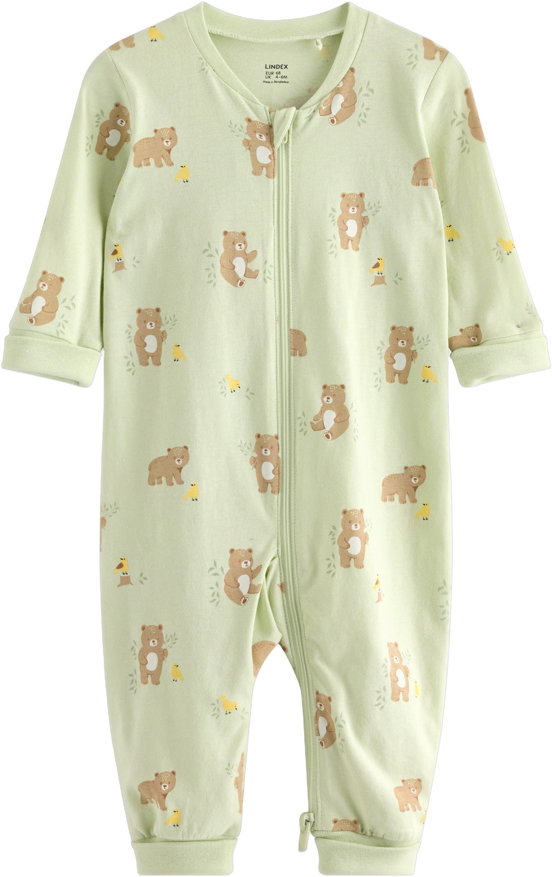 Soft pyjamas in cotton with long sl