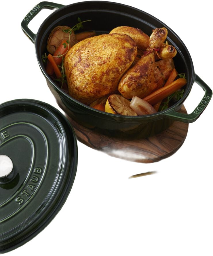 Gryta 29 basile oval Gjutjärn