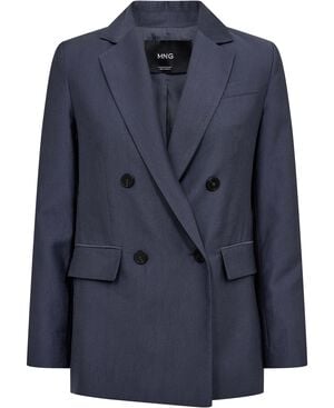 Straight-fit lyocell suit jacket
