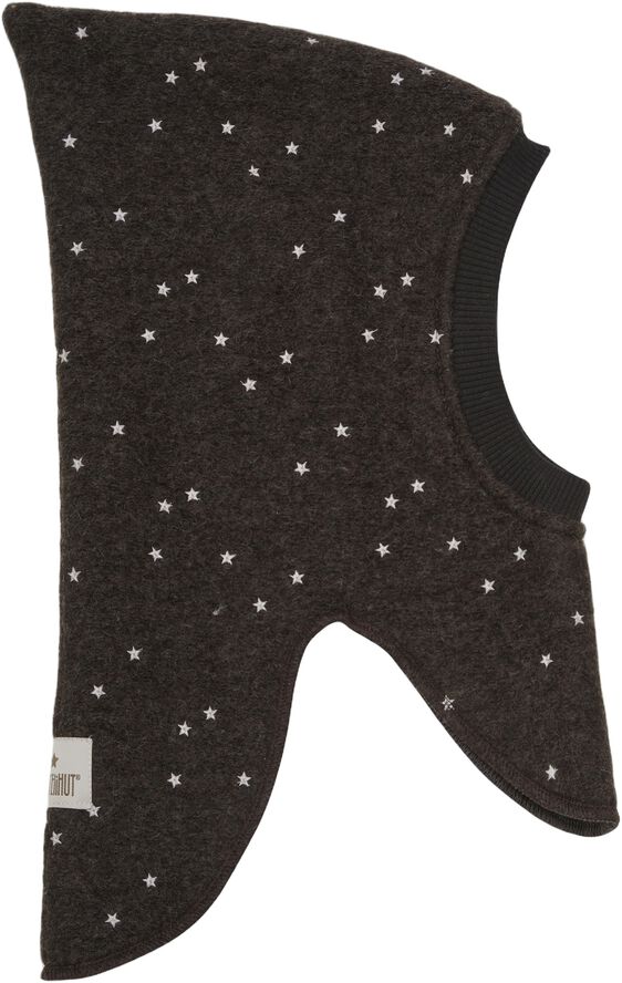 Balaclava All Over Emb. Wool
