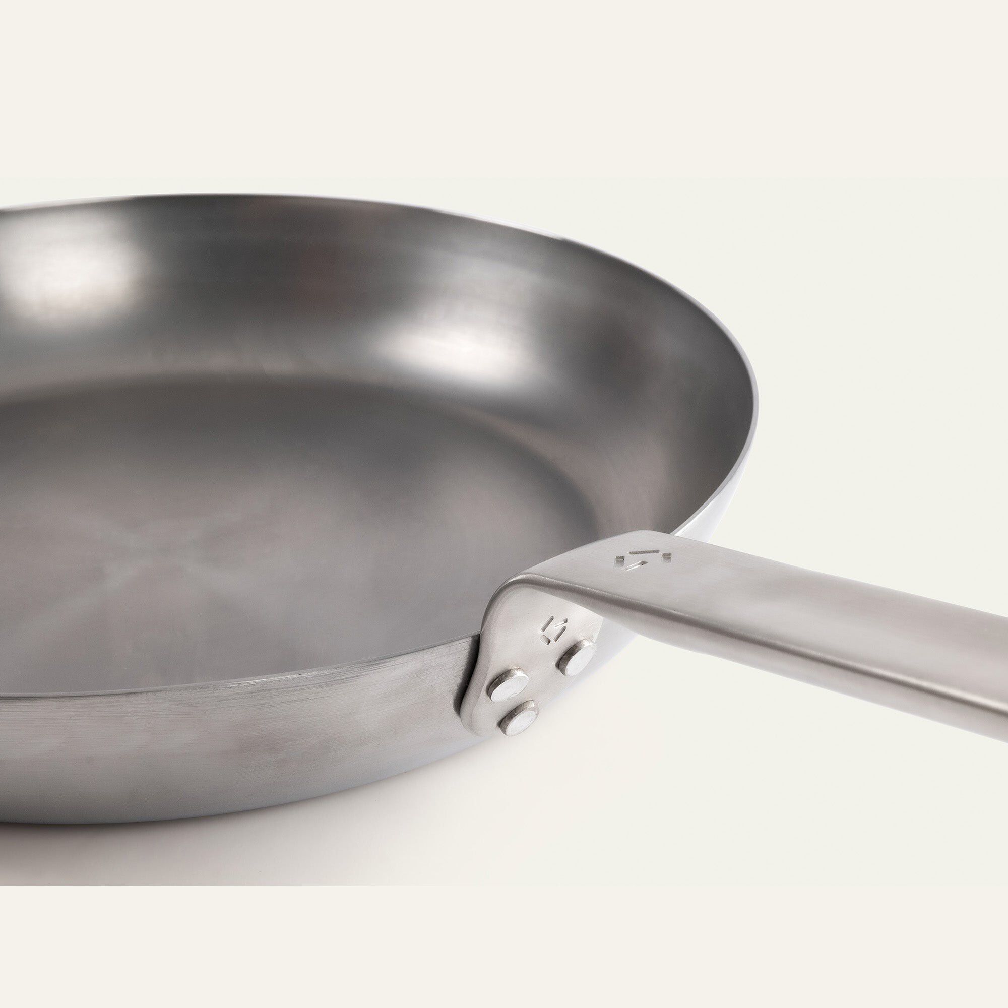 Stegepande - carbonst&aring;l - 28 cm