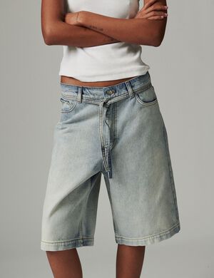 Elijah Shorts - Light Blue Washed