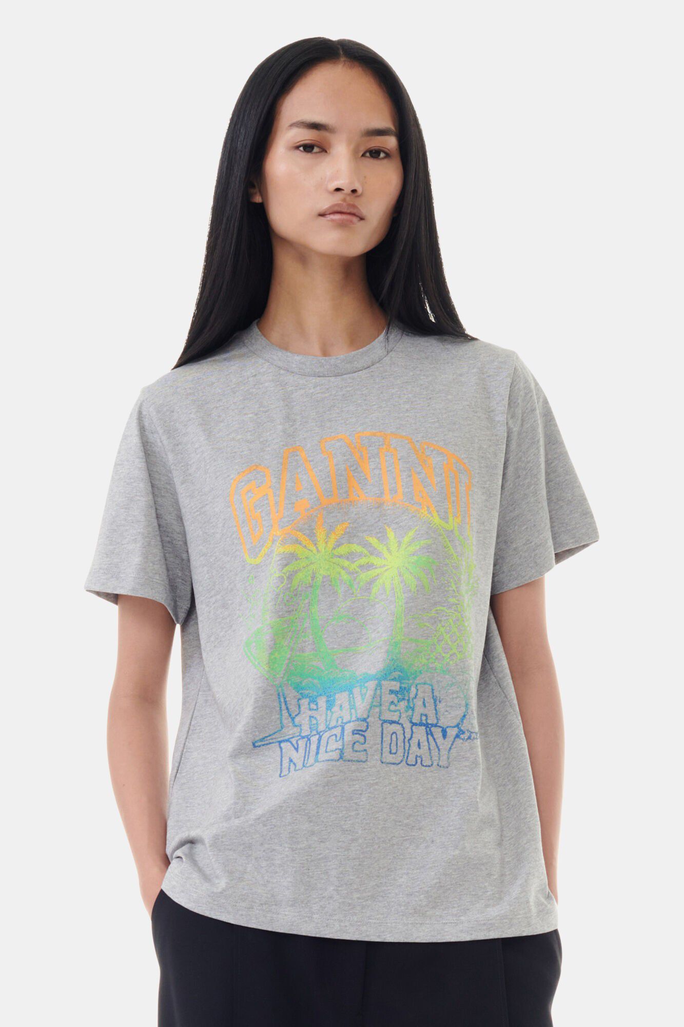 Basic Jersey Holiday Relaxed T-shir