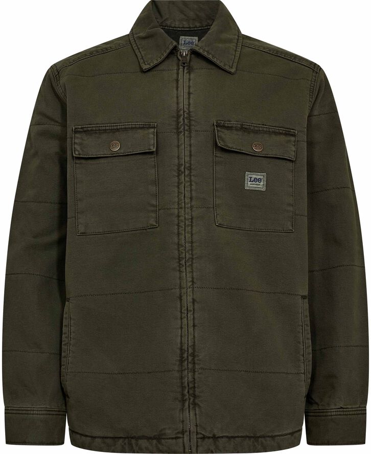 QUILTED_WORKWEAR_JACKET OAK_MOSS