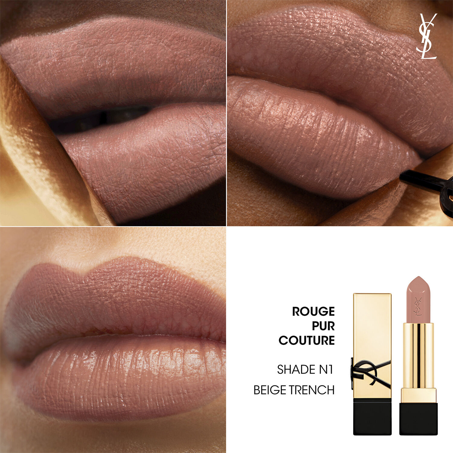 Yves Saint Laurent Rouge Pur Couture Pure Color-In-Care Satin Lipstick