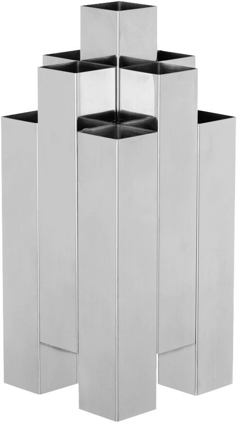 Tessera Vase - 3x3 - Mirror Polished