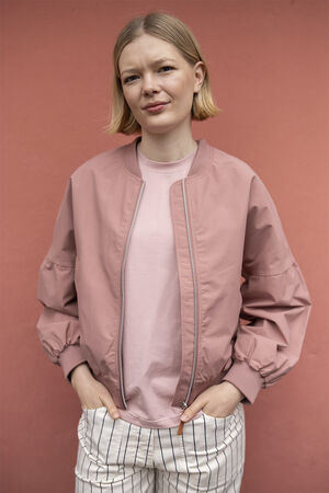 Danefairytale Midseason Jacket Dk Rose Beige