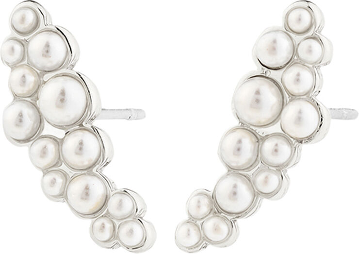 JOVA pearl earrings silver-plated
