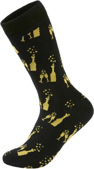 New year bamboo sock