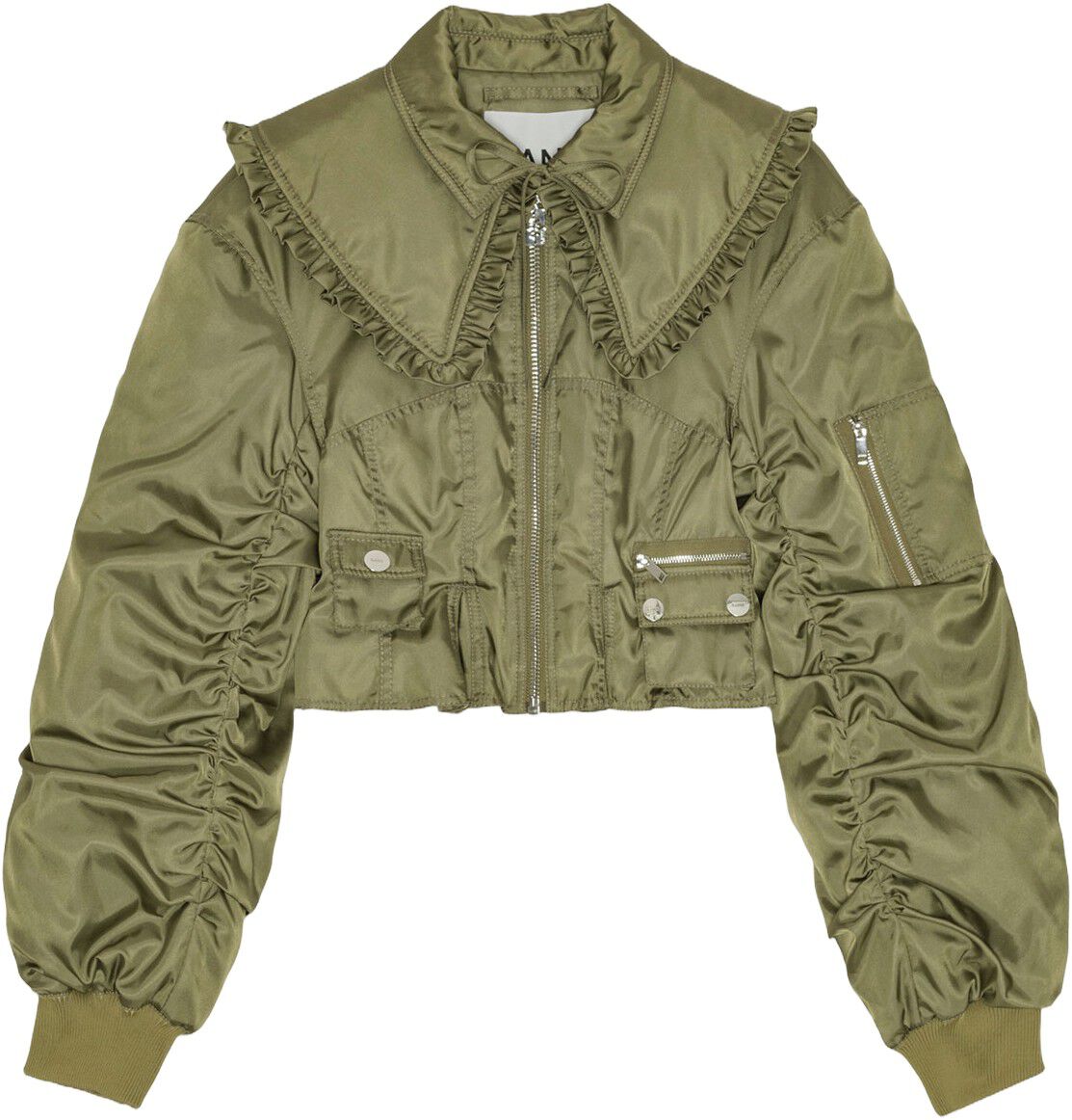 Duchesse Nylon Fitted Jacket