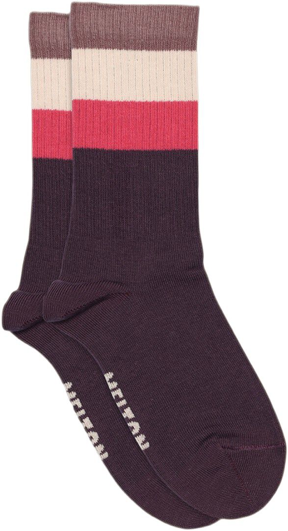 Wide stripes socks
