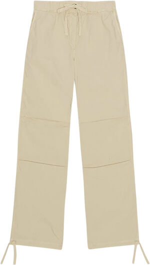 Washed Cotton Canvas Draw String Pa