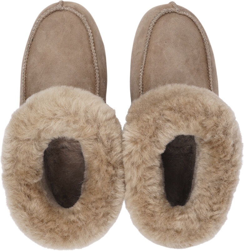 API - DOUBLE FACED SHEARLING HIGH SLIPPERS