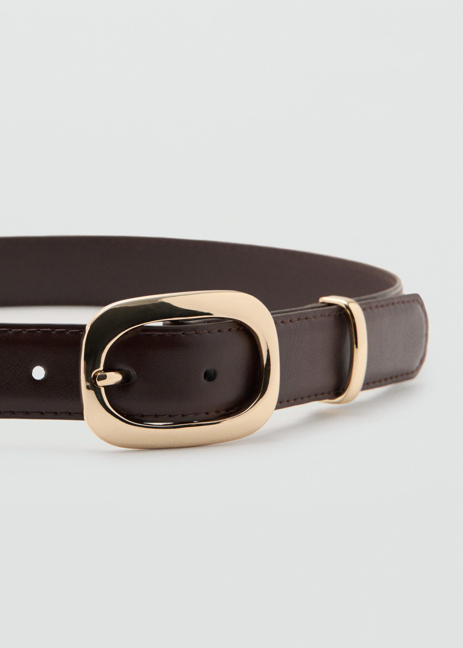 Square buckle belt