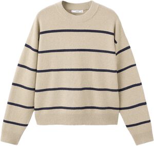 Knit striped sweater