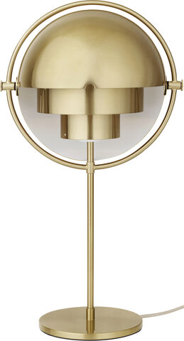 Multi-Lite Table Lamp (Base: Brass, Shade: Brass Shiny)