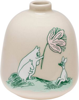 Moomin Arabia 83mm vase Vildblomst Genanvendt Interi&oslash;r