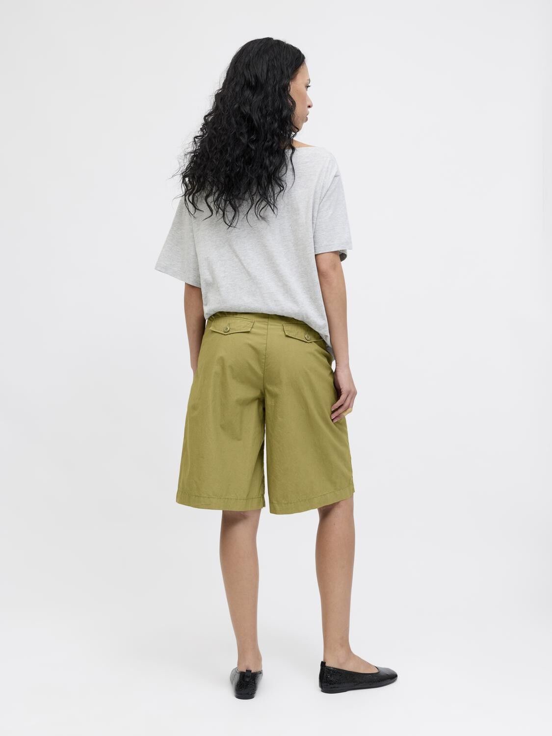 Jxnellie Mika Wide Hw Shorts Pnt
