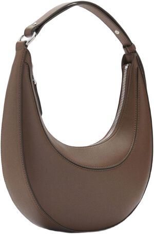 Oval shoulder bag