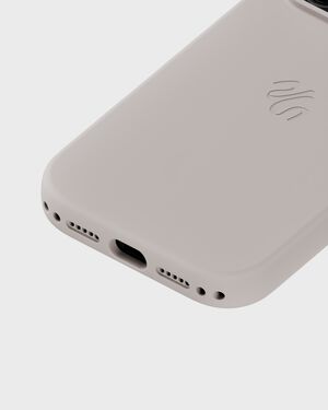 Silicone Case MagSafe Compatible iPhone 17 Pro Wool Gray