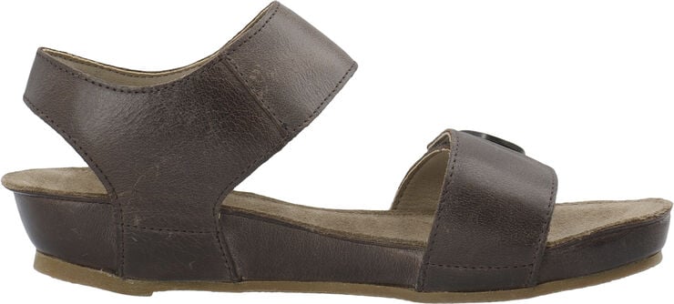 CASAVA Button Sandal Leather