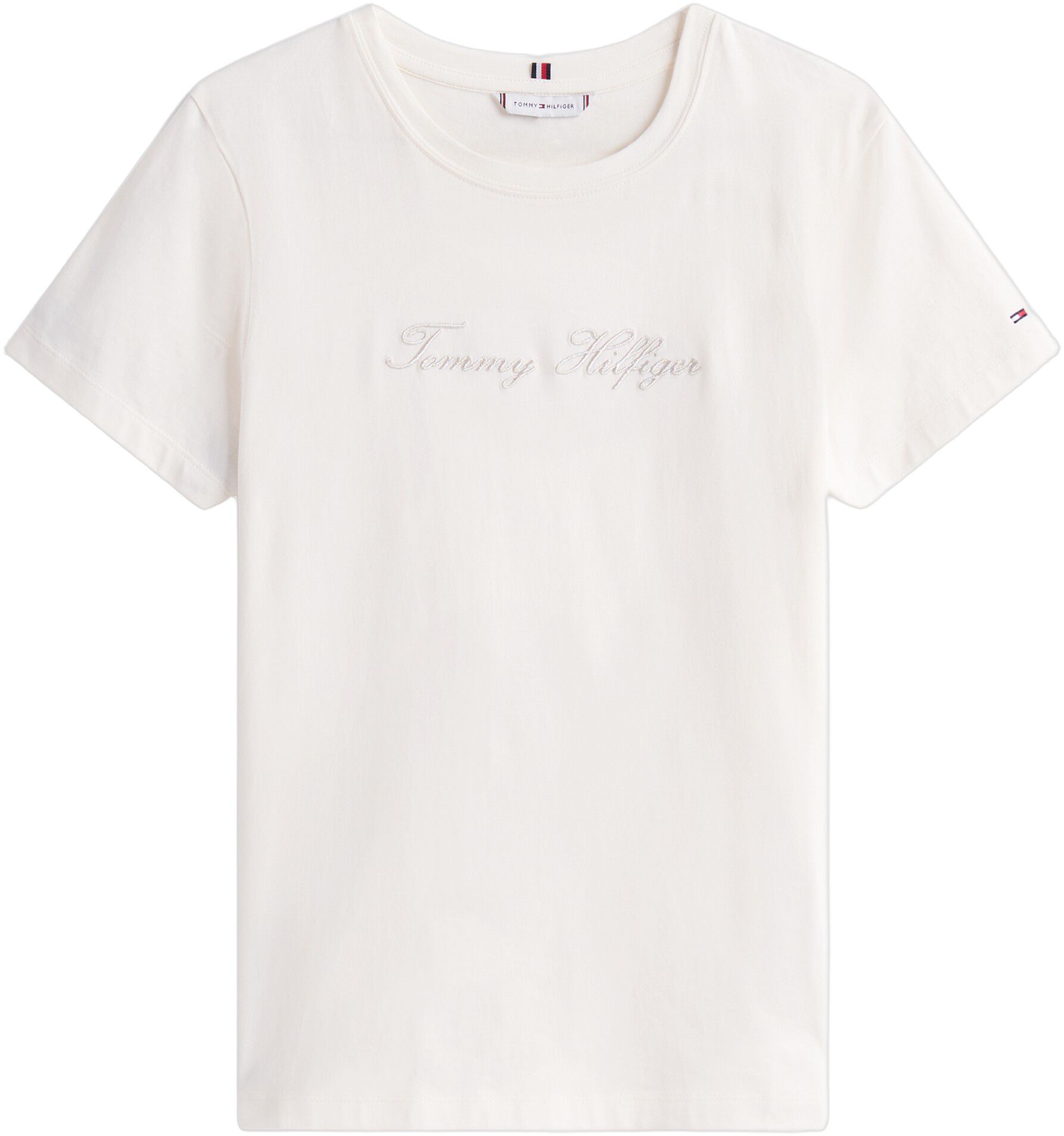 LUREX SCRIPT REG C-NK SS TEE