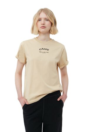 Basic Jersey Ganni Relaxed T-shirt