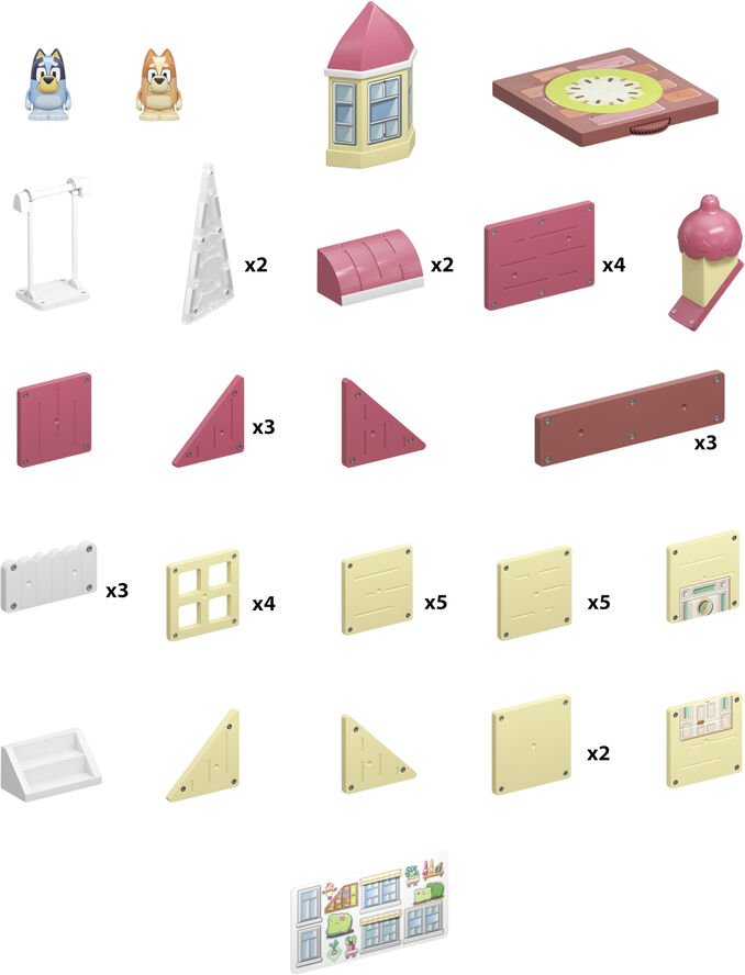 Tile town Bluey House