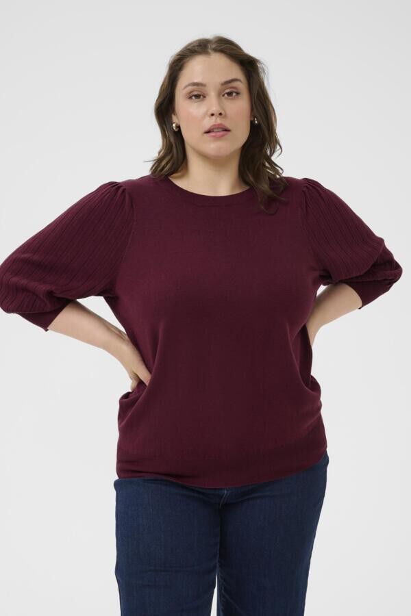 KCloni 3/4 SL Knit Pullover