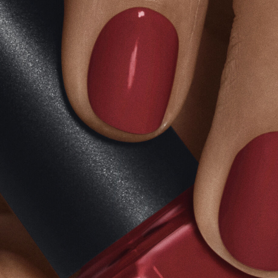 Nail Polish Maroon Red