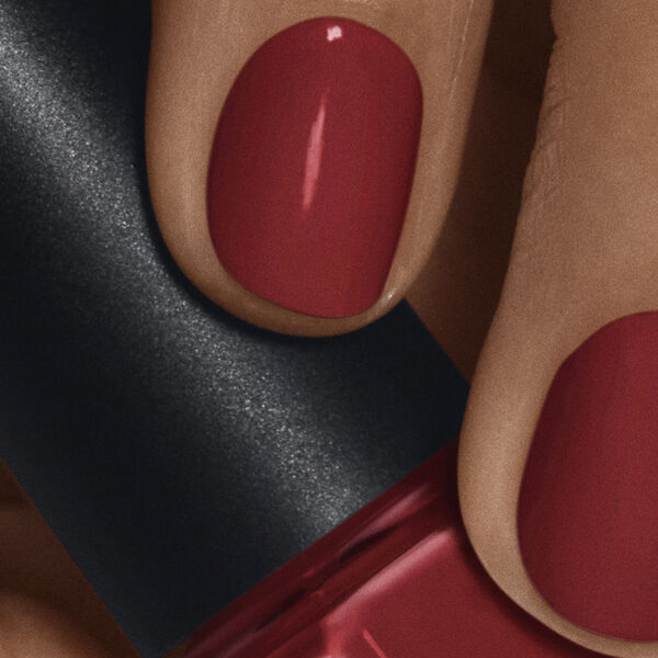 Nail Polish Maroon Red