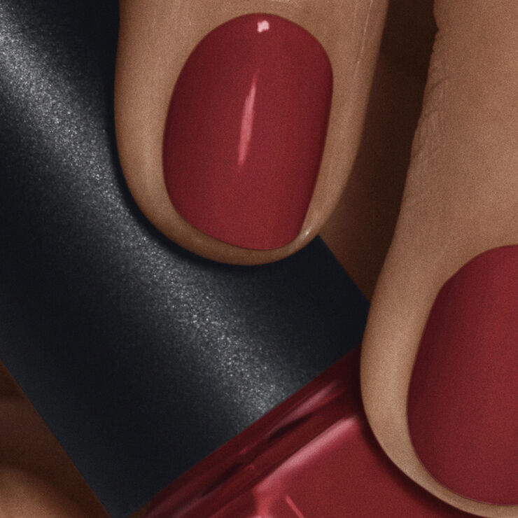 Nail Polish Maroon Red