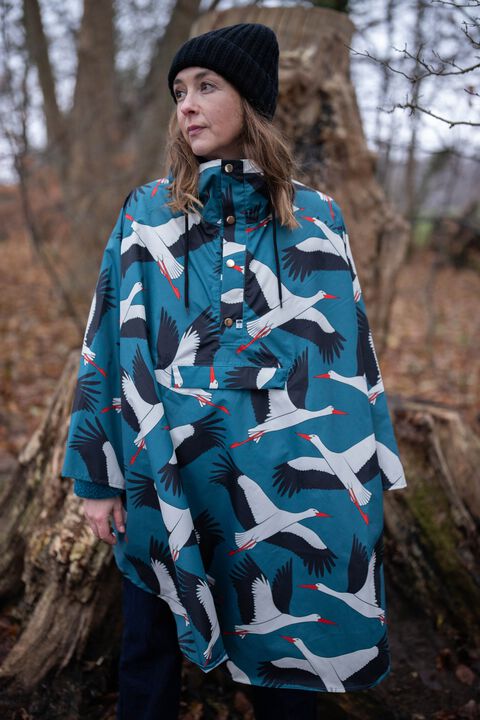 Danebodil Rainponcho Dk Slate BIGSTORK