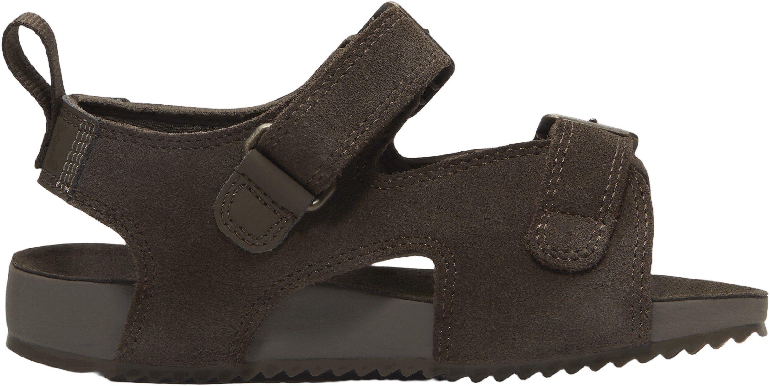 CASTLE ISLAND BACKSTRAP SANDAL DARK