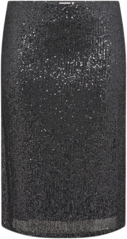 Curvy WA-KATHRINE 2 Nederdel M&oslash;rk gr&aring;