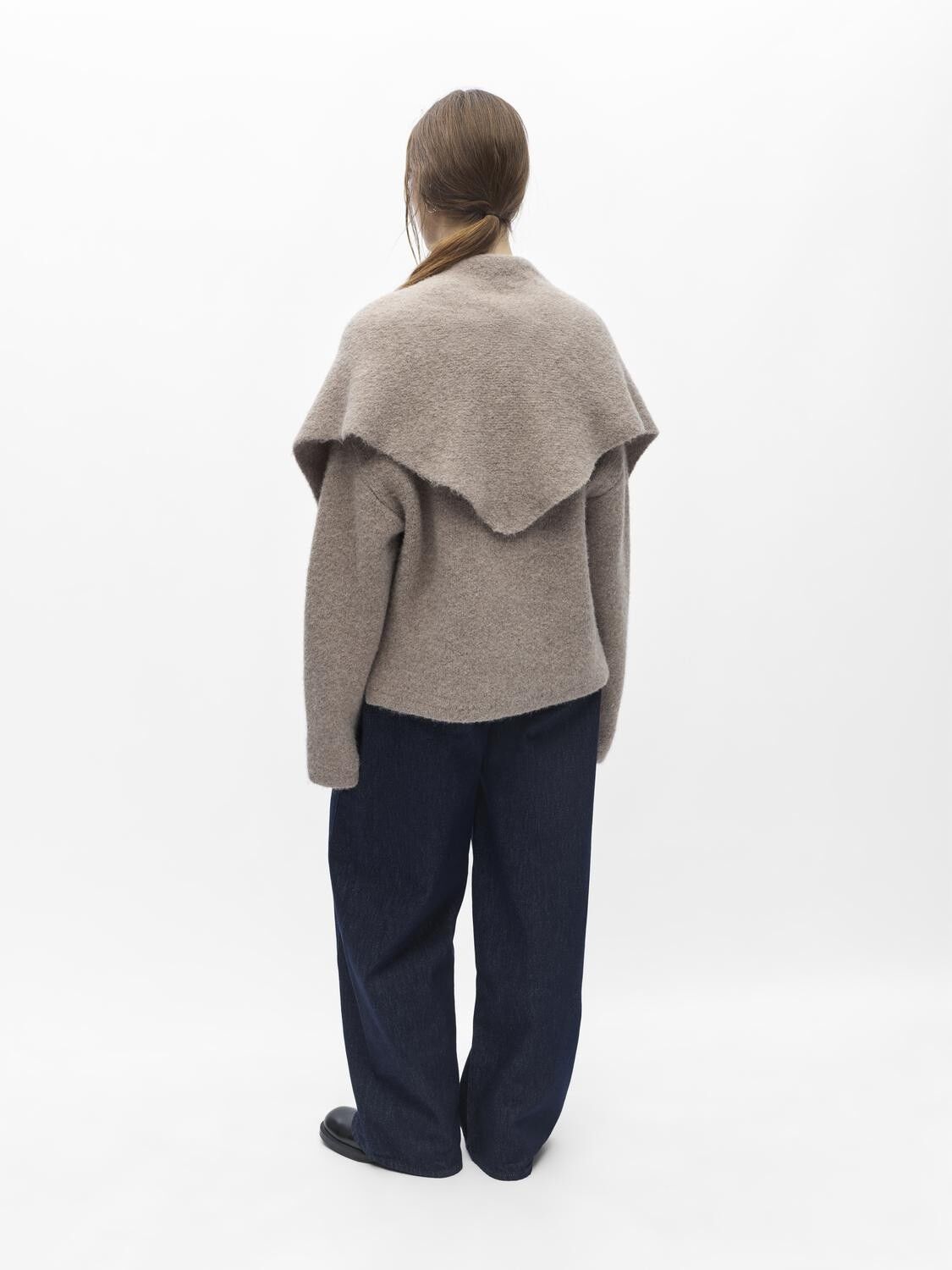 Objasta L/S Lo Scarf Pullover E Div
