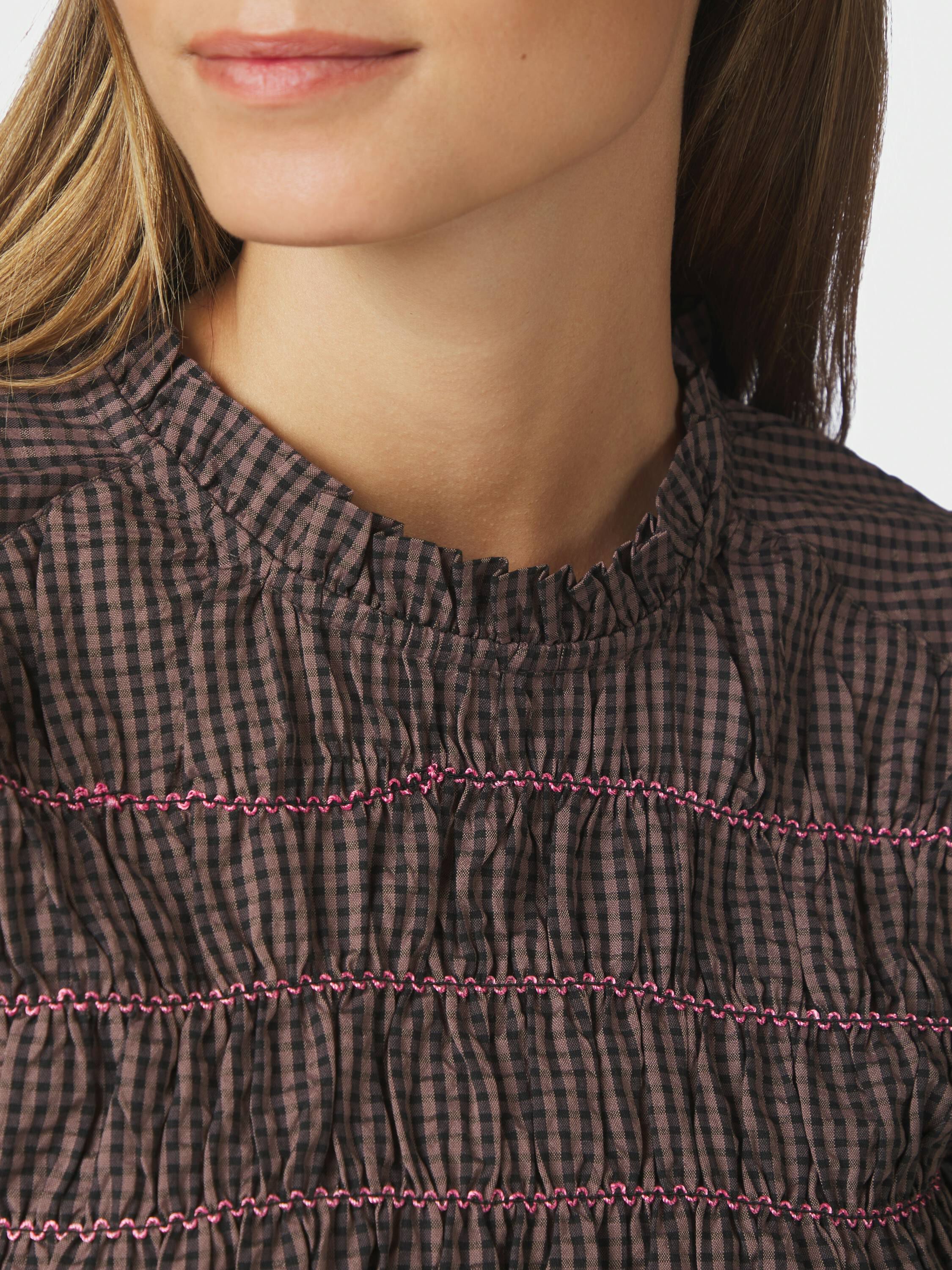 Oliana Check Blouse