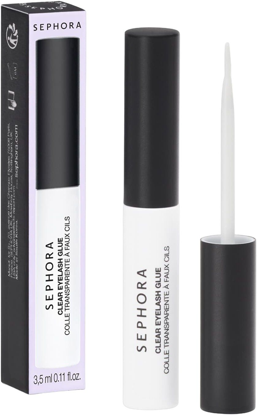 Clear Eyelash Glue - Transparent Lim F&ouml;r L&ouml;s&ouml;gonfransar H&aring;llbart, Osyn