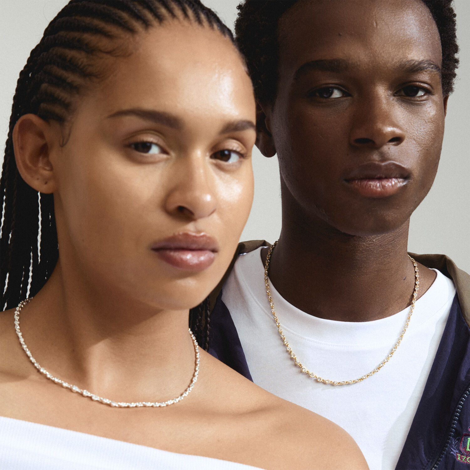 IMOGENE necklace silver-plated