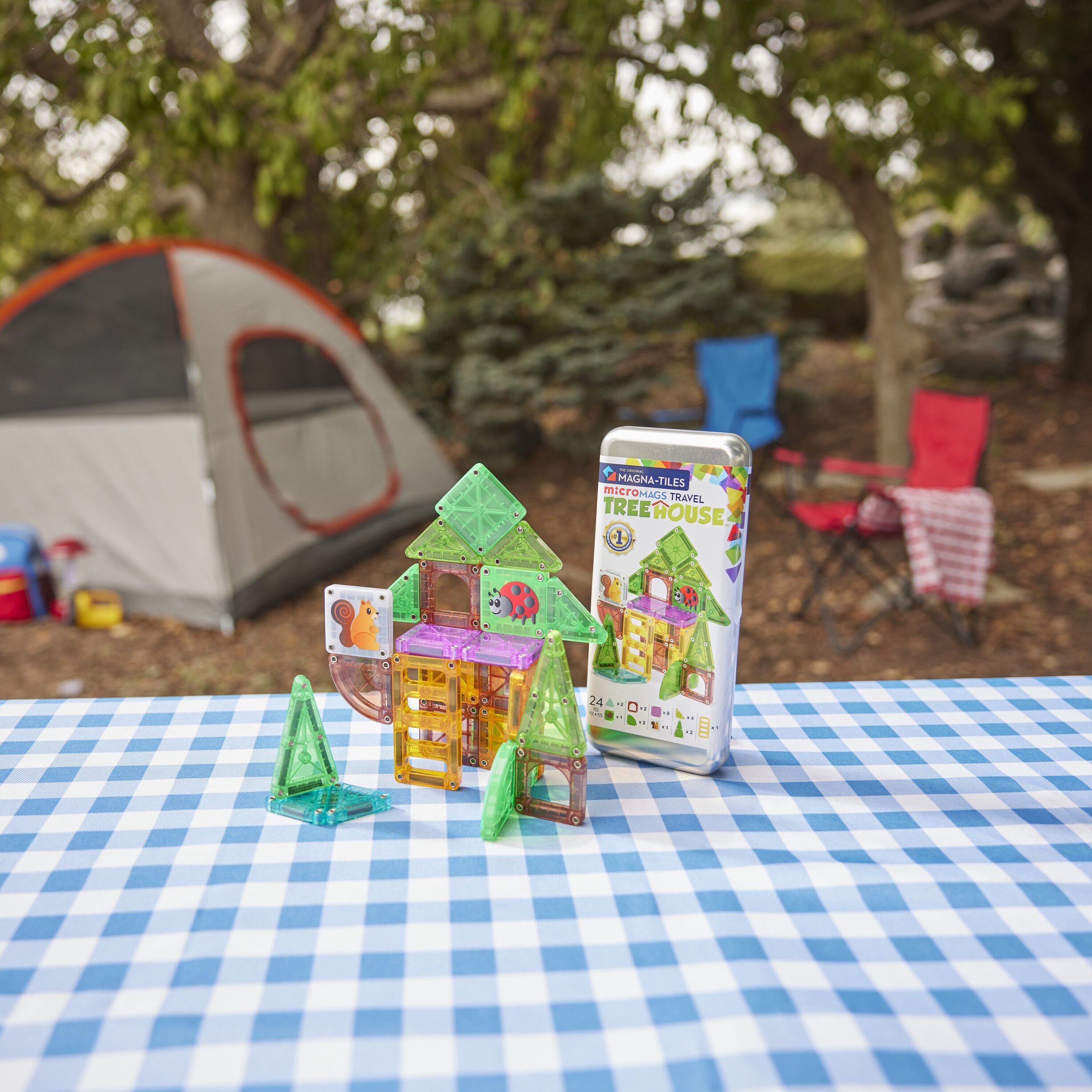MAGNA-TILES Treehouse Tra