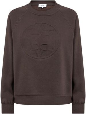 LR-NUKA 11 Sweatshirt M&oslash;rk brun