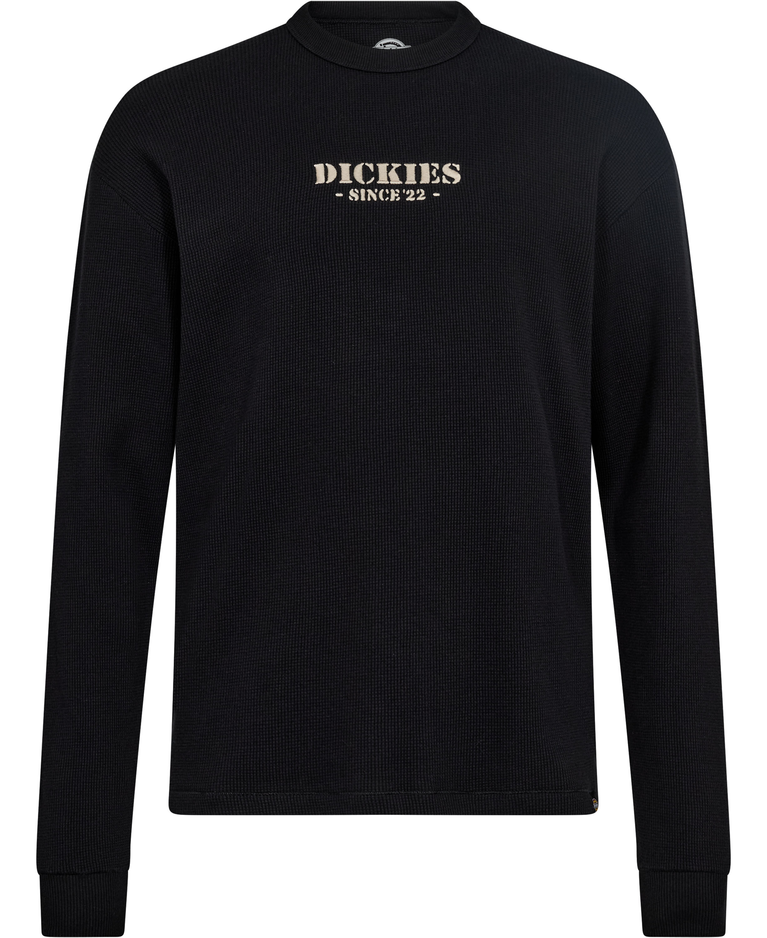DICKIES WAFFLE TEE LS BLACK